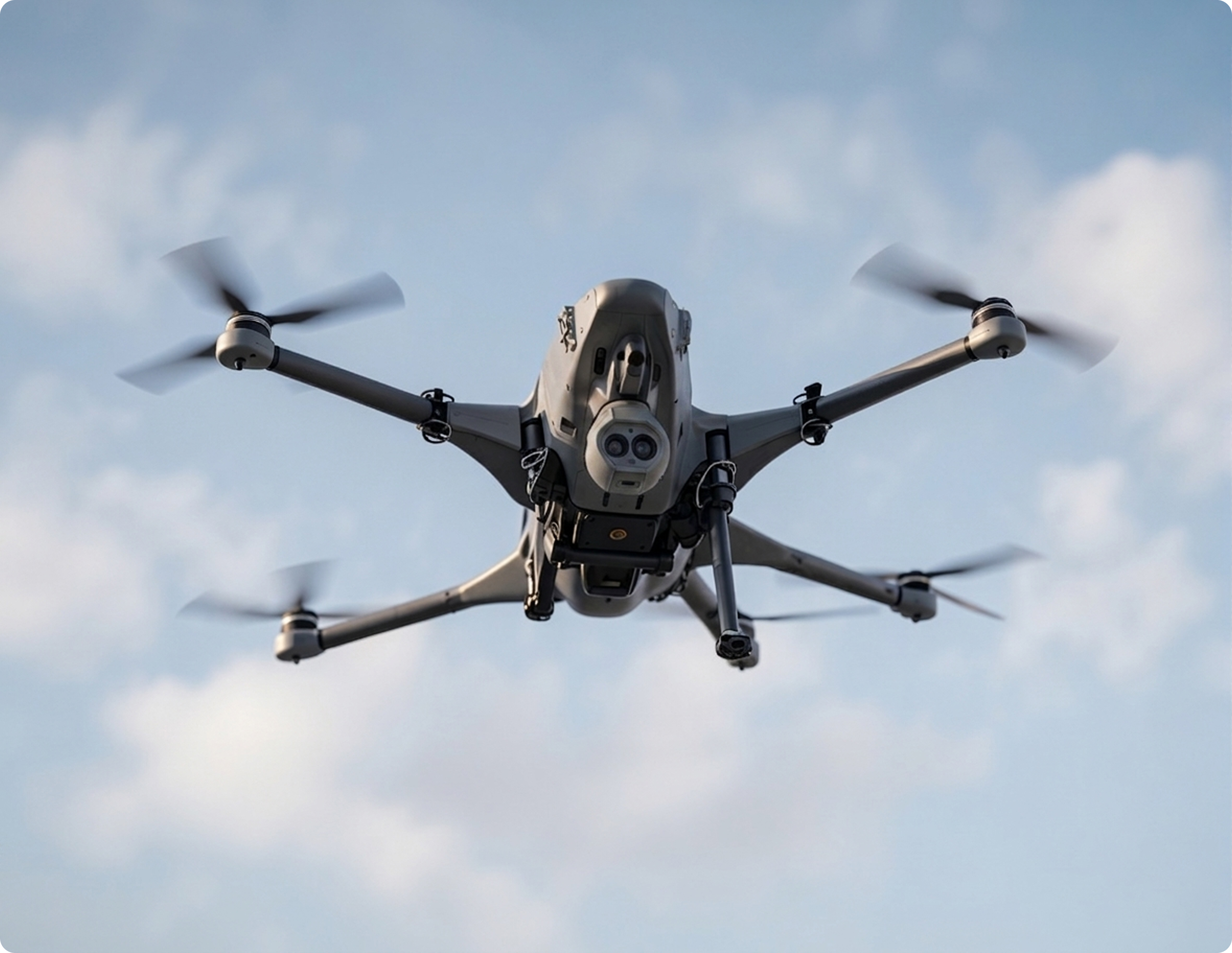 TSARI 30H drone in flight